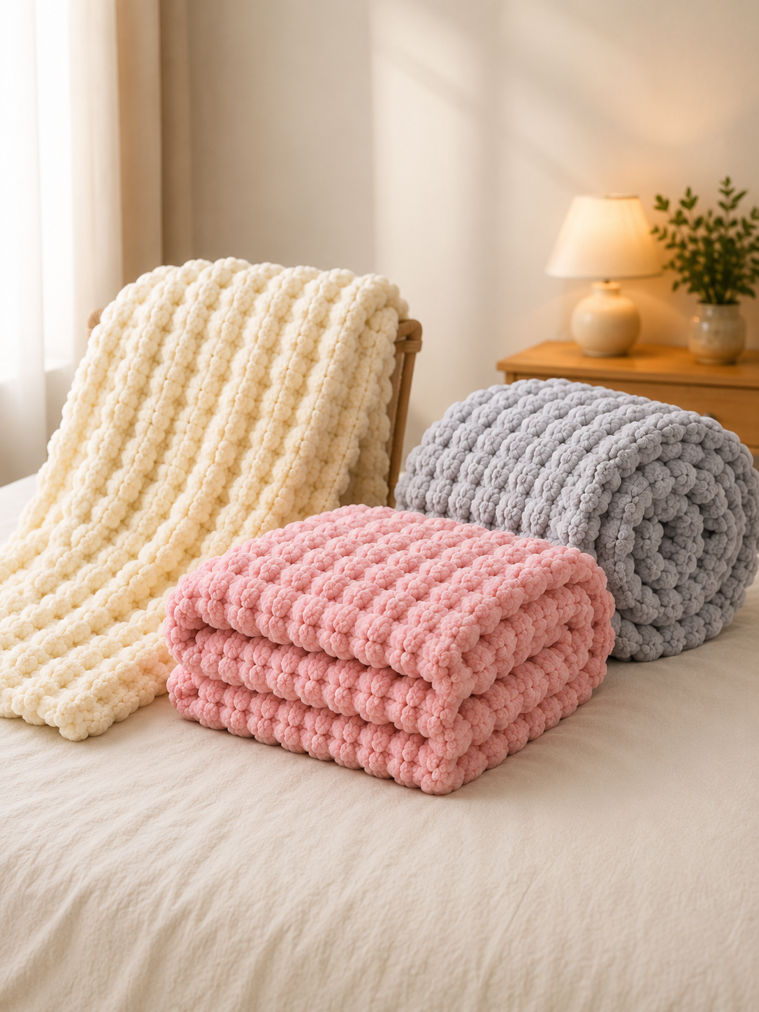 COBIJA BURBUJA ☁️🛏️